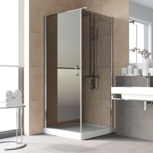 Душевой уголок Vegas-Glass EP-Fis LUX EP-Fis LUX 80*110 08 07 L 110х80 стекло тонированное профиль хром без поддона