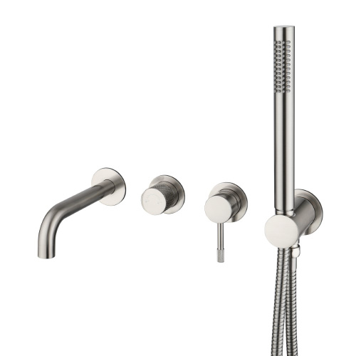 Смеситель Boheme Uno 464-3-NB встраиваемый никель