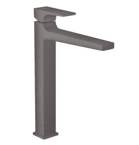 Смеситель Hansgrohe 32512340 на раковину/столешницу хром черный шлифованный/брашированный без термостата