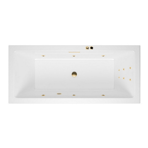 Ванна акриловая гидромассажная Excellent HEAVEN WAEX.HEV18S.LINE.GL 180х80 пристенная прямоугольная с каркасом Ванна акриловая гидромассажная Excellent HEAVEN WAEX.HEV18S.LINE.GL 180х80 пристенная прямоугольная с каркасом