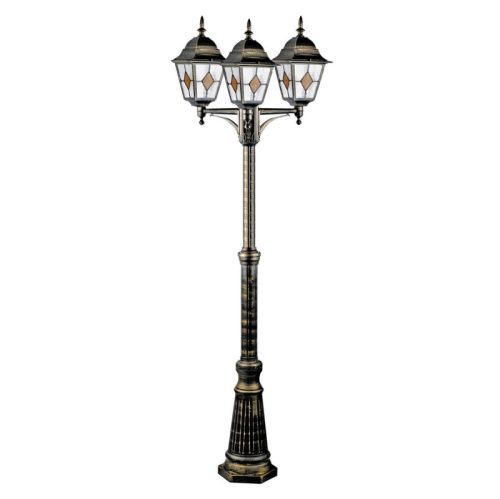 Садово-парковый светильник Arte Lamp BERLIN (БЕРЛИН) A1017PA-3BN