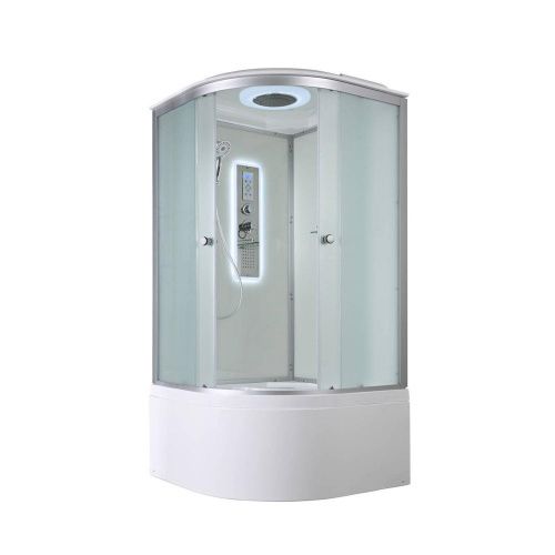 Душевая кабина AvaCan D D5090LED 90х90 четверть круга с крышей ориентация универсальная