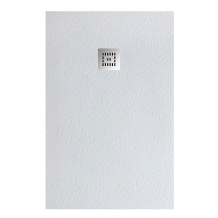 Душевой поддон BelBagno UNO TRAY-MR-UNO-AH-170/80-35-W-CR 170х80 искусственный мрамор белый