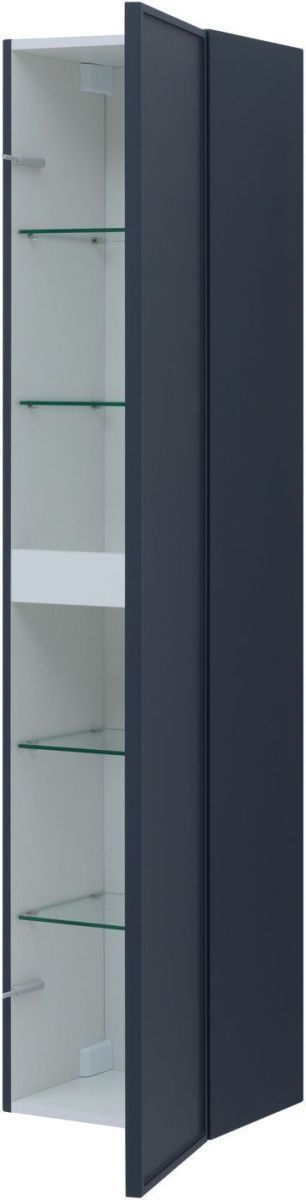 Шкаф-пенал Aquanet Арт 00313268 40х160 напольный цвет синий - фото 2