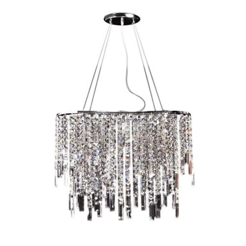 Люстра подвесная Lumina Deco Zucchero (Зуццхеро) LDP 2159-600 CHR
