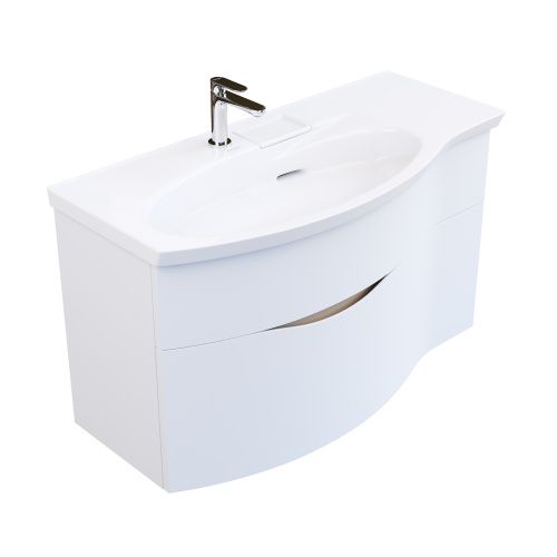 Тумба под раковину Kerama Marazzi AMAREMARE RV.100Lh\WHT.M 98х45х56 подвесная цвет белый