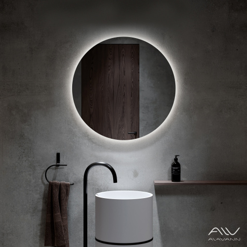 Зеркало Alavann Rondo ALV0113003 70х70 с подсветкой