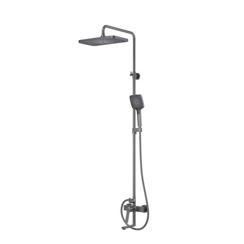 Душевая стойка IDDIS Parker PARGM3Fi06 настенная цвет графит