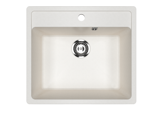 Кухонная мойка Ulgran Classic U-104-341 56х50 цвет белый