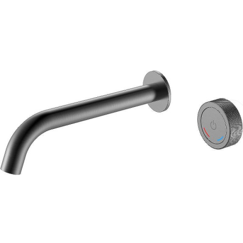 Смеситель автоматический Boheme Tech 158/2-GM встраиваемый графит матовый