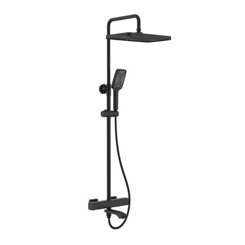 Душевая стойка Raglo R01.26.06 настенная цвет черный