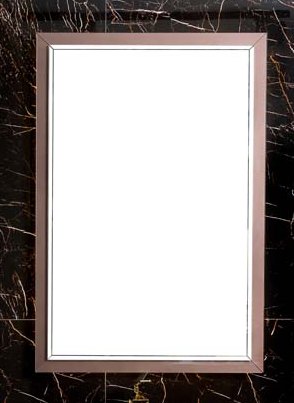 Зеркало в ванную Armadi Art Lucido 567-PU 70х105 цвет сиреневый