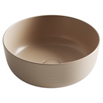 Раковина Ceramica Nova ELEMENT 36 см CN6073MC накладная цвет капучино матовый - фото 2