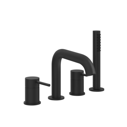 Смеситель Gessi Gessi316 54037#299 на борт ванны черный