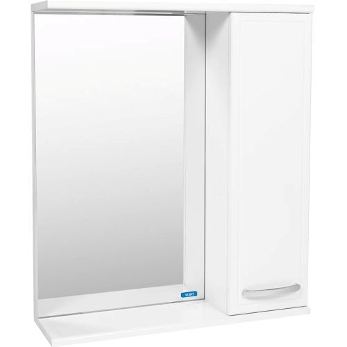 Зеркало-шкаф Viant Милан VMIL60-ZSHR 60х16х70 подвесной цвет белый