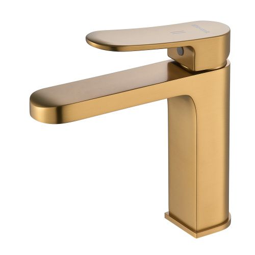 Смеситель Shevanik S4501G на раковину золото