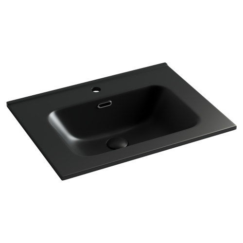 Раковина Ceramica Nova ELEMENT 61 см CN7001MB накладная цвет черный матовый