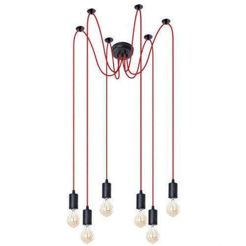 Люстра подвесная Arte Lamp BENDER (БЕНДЕР) A4322SP-6RD