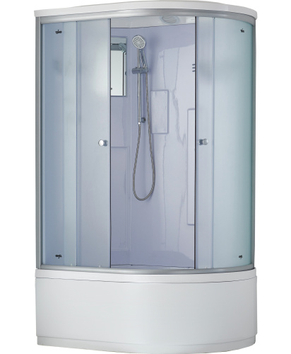 Душевая кабина Timo Standart T-5520L 120х85 асимметричная с крышей ориентация левая Душевая кабина Timo Standart T-5520L 120х85 асимметричная с крышей ориентация левая