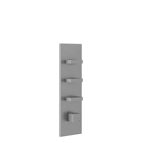 Смеситель для душа Gessi Rettangolo 43026#031 встраиваемый в стену хром с термостатом (внешняя часть)