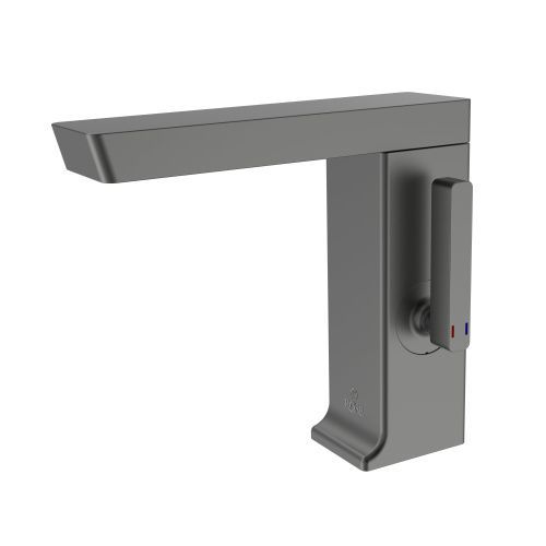 Смеситель Rose R1801T на раковину серый