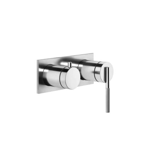 Смеситель для душа Gessi Ingranaggio 63579#031 встраиваемый в стену хром (внешняя часть)