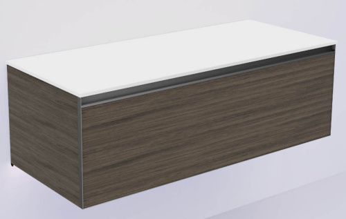 Тумба под раковину Armadi Art Quatro 790-M1-120-OA-A-LED 120х50х40 подвесная цвет антрацит