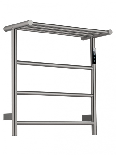 Полотенцесушитель электрический Wonzon & Woghand Bonn WW-AL402-BR 50х50 никель