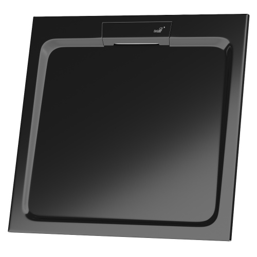 Душевой поддон RGW STA 16330199-04 90x90  искусственный камень черный