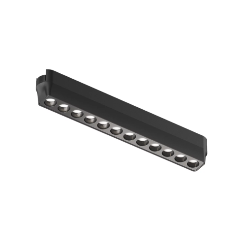 Трековый магнитный однофазный светильник Denkirs Air grill (Аир грилл) DK5335-BK