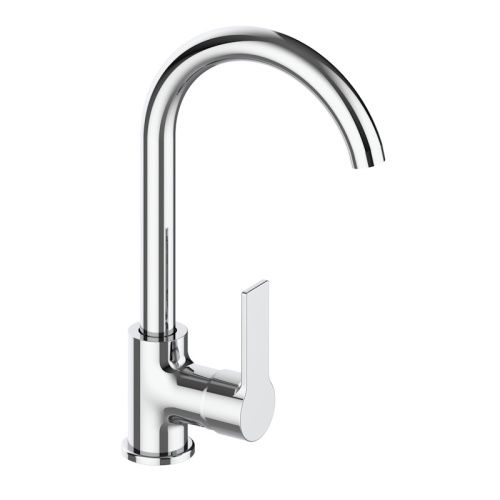 Смеситель для кухни Voda RF519 на мойку хром