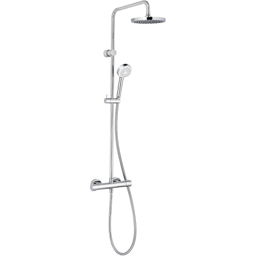 Душевая стойка Kludi LOGO DUAL SHOWER SYSTEM 6809405-00 настенная цвет хром