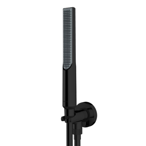 Душевой гарнитур Bossini APICE SLIM CE3004C.073 настенный черный матовый