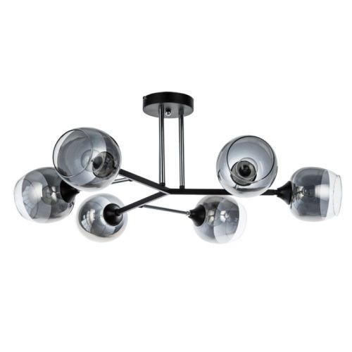 Люстра на штанге Arte Lamp Salm (Салм) A3580PL-6BK