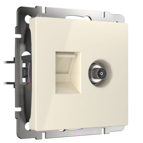 Розетка ТВ+Ethernet Werkel 4690389174476