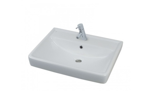 Раковина Aquaton Тигода 60 см 1WH302082 накладная цвет белый