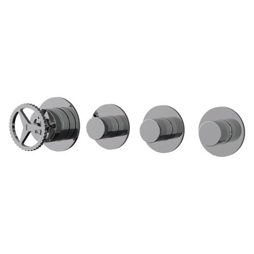 Смеситель для душа Remer Chrono CH98D3P встраиваемый в стену хром