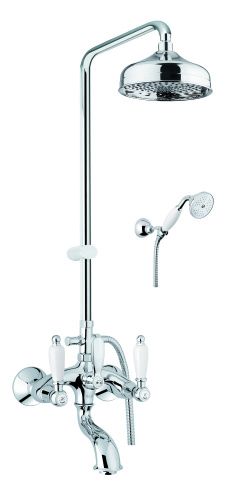 Душевая стойка Fiore 02CR0615 настенная цвет хром