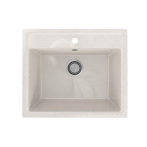 Кухонная мойка Maretti KT565-WH 57х50 цвет белый поверхность матовая
