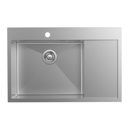 Кухонная мойка IDDIS Haze HAZ78SLi77 78х51 цвет сатин поверхность матовая