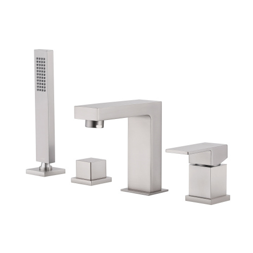 Смеситель Abber Daheim AF8213SP на борт ванны сатин