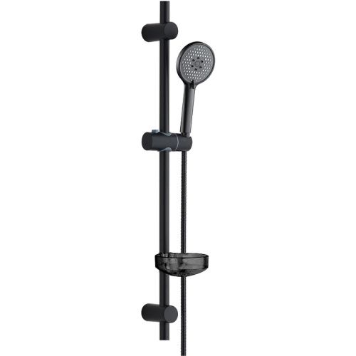 Душевой гарнитур Orange  OS132b настенный  черный