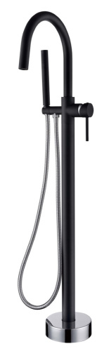 Смеситель Boheme Uno 469-BCR напольный черный