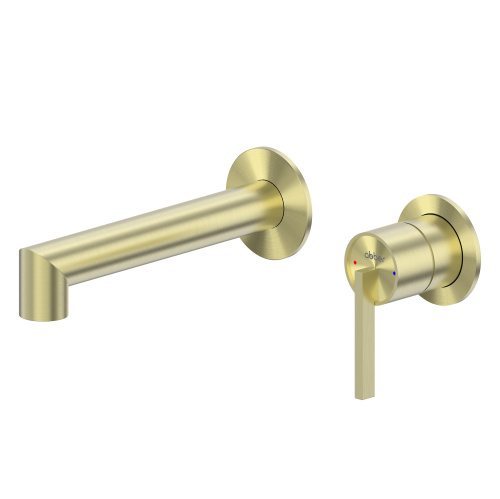 Смеситель Abber Perfekte 316 AF8A12BG встраиваемый в стену брашированное золото