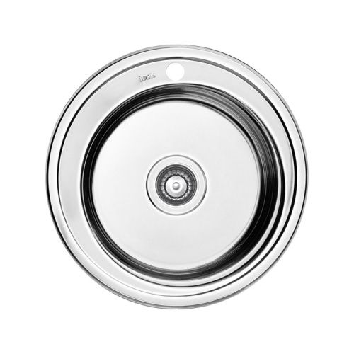 Кухонная мойка IDDIS Suno SUN50S0i77S 51х51 цвет сатин поверхность глянцевая