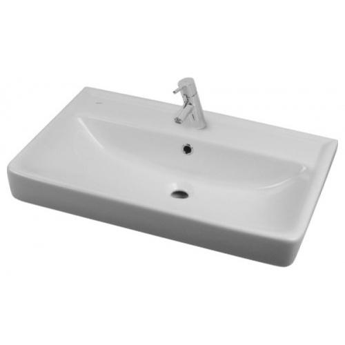 Раковина Aquaton Тигода 80 см 1WH302084 накладная цвет белый