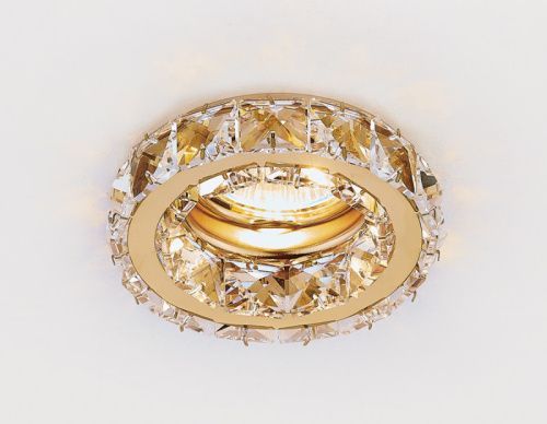 Светильник встраиваемый Ambrella Light Ceiling (Цеилинг) K112 CL/G