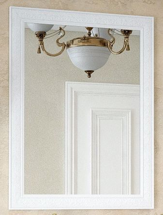 Зеркало в ванную Corozo Классика SD-00000271 80х80 цвет белый