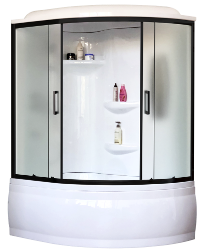 Душевой бокс Royal Bath ALP RB150ALP-C-BL-L 150х100