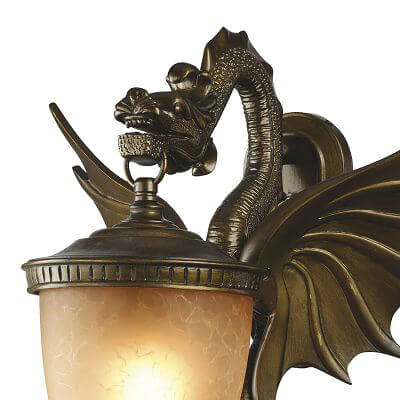 Уличный настенный светильник Favourite Dragon (Драгон) 1717-1W - фото 2